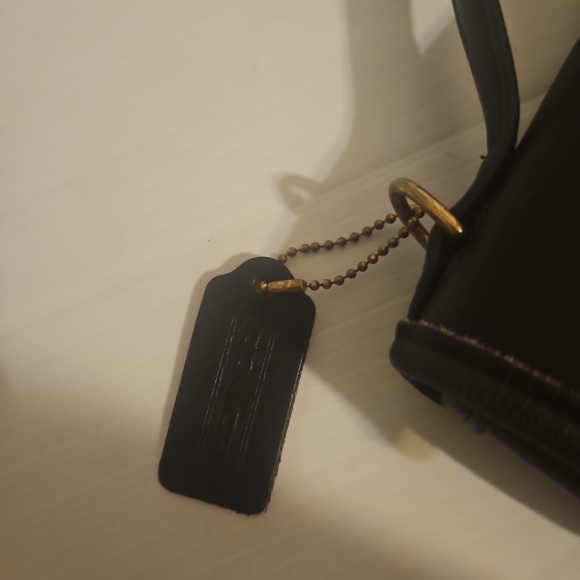 Vintage Coach Casino Bag 9924 Black - Picture 8 of 15